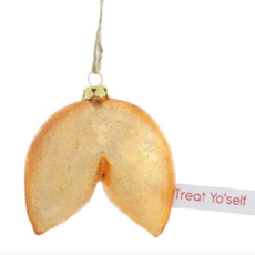 Treat Yo Self Fortune Cookie Ornament