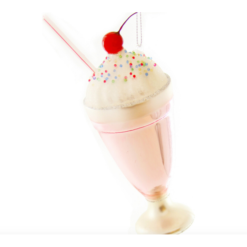 Tall Milkshake Ornament