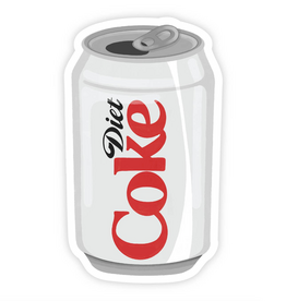 Crispy Diet Cola Can Vinyl Sticker