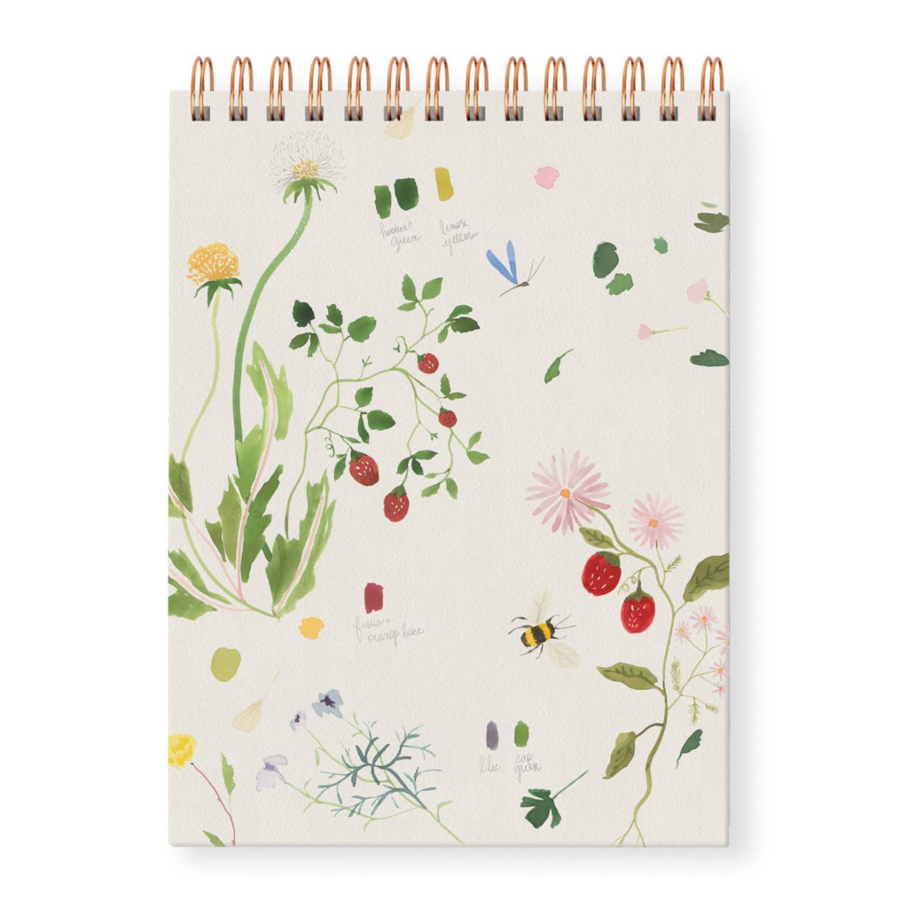 Garden Spiral Sketch Pad Garden Sketches