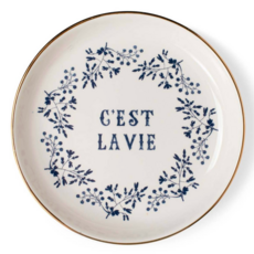 Mem Cest La Vie Memento Small Round Tray