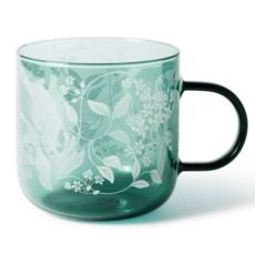 P65 Flr Nouveau Glass Mug Nouveau