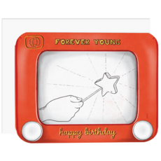 Forever Young Sketch Toy Greeting Card