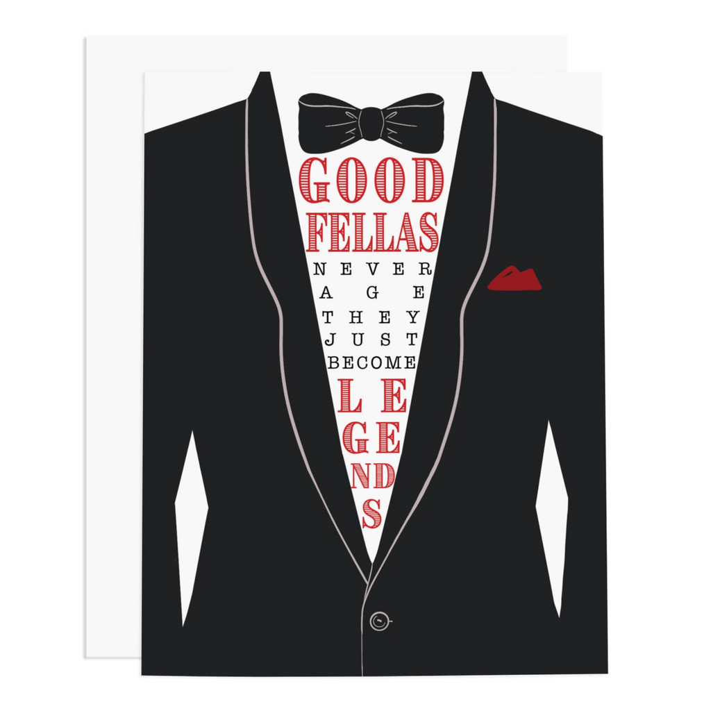 Goodfellas Never Age Greeting Card
