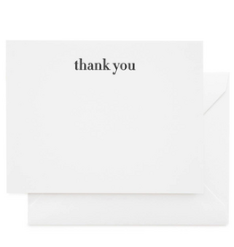 Simple Thank You Note Set