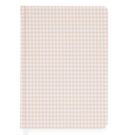 Pink Gingham Tailored Journal