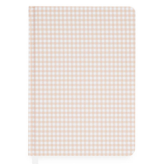 Pink Gingham Tailored Journal