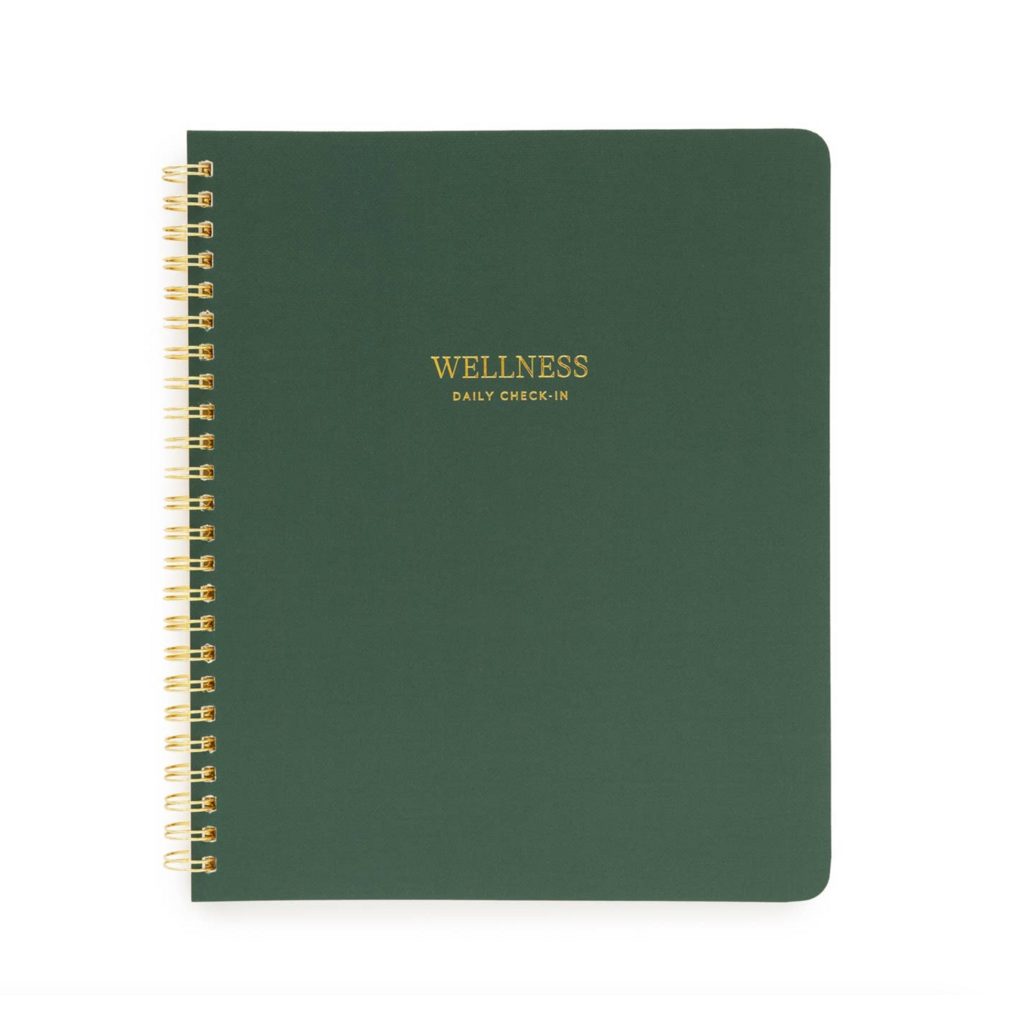 Wellness Spiral Notebook Guided Notebook