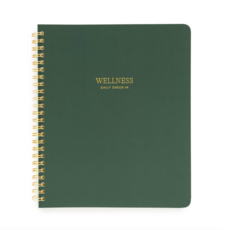 Wellness Spiral Notebook Guided Notebook
