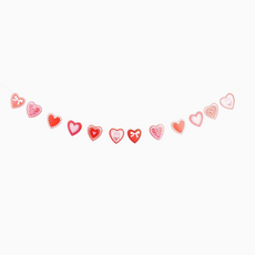Layered Heart Banner