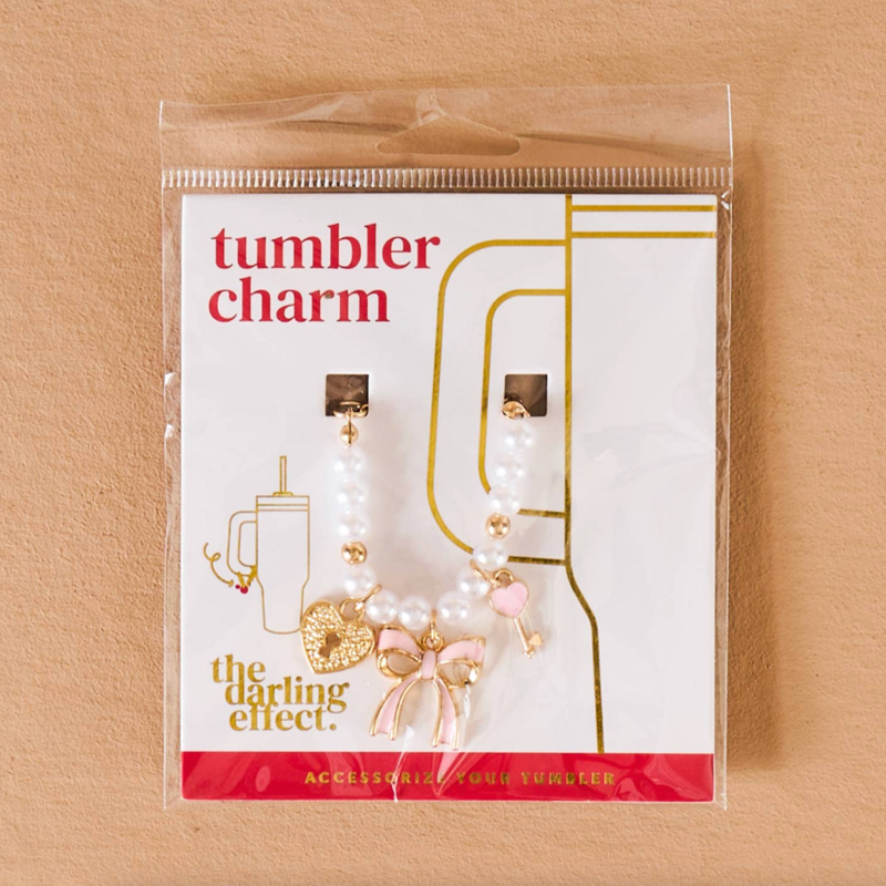 Love Locked Tumbler Charm
