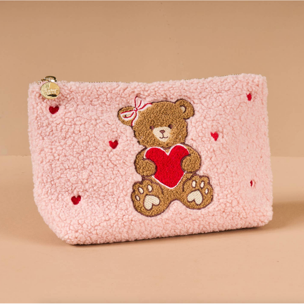 Teddy Bear Hugs Teddy Pouch