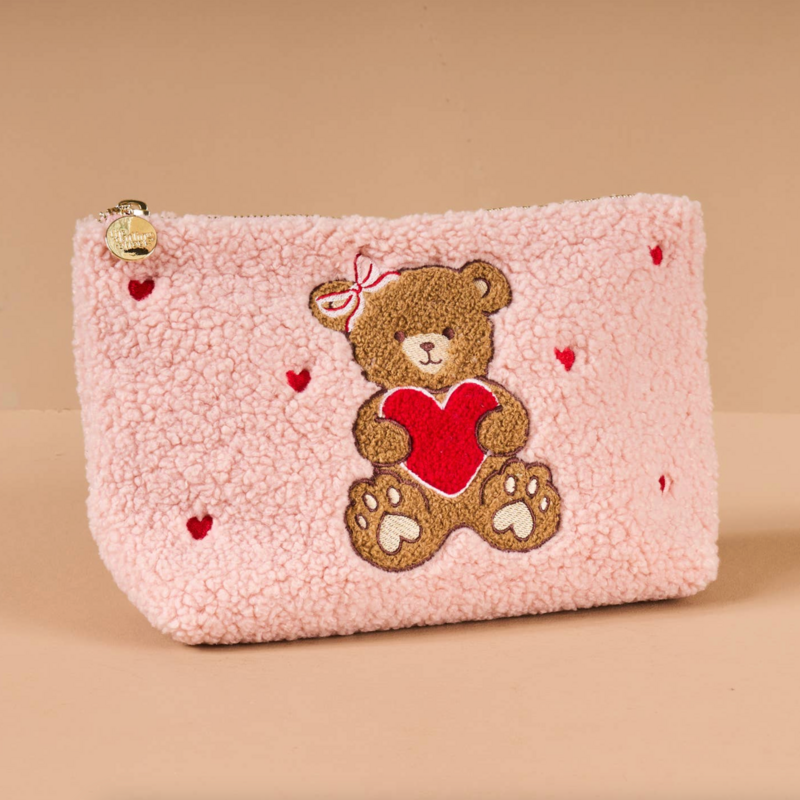 Teddy Bear Hugs Teddy Pouch