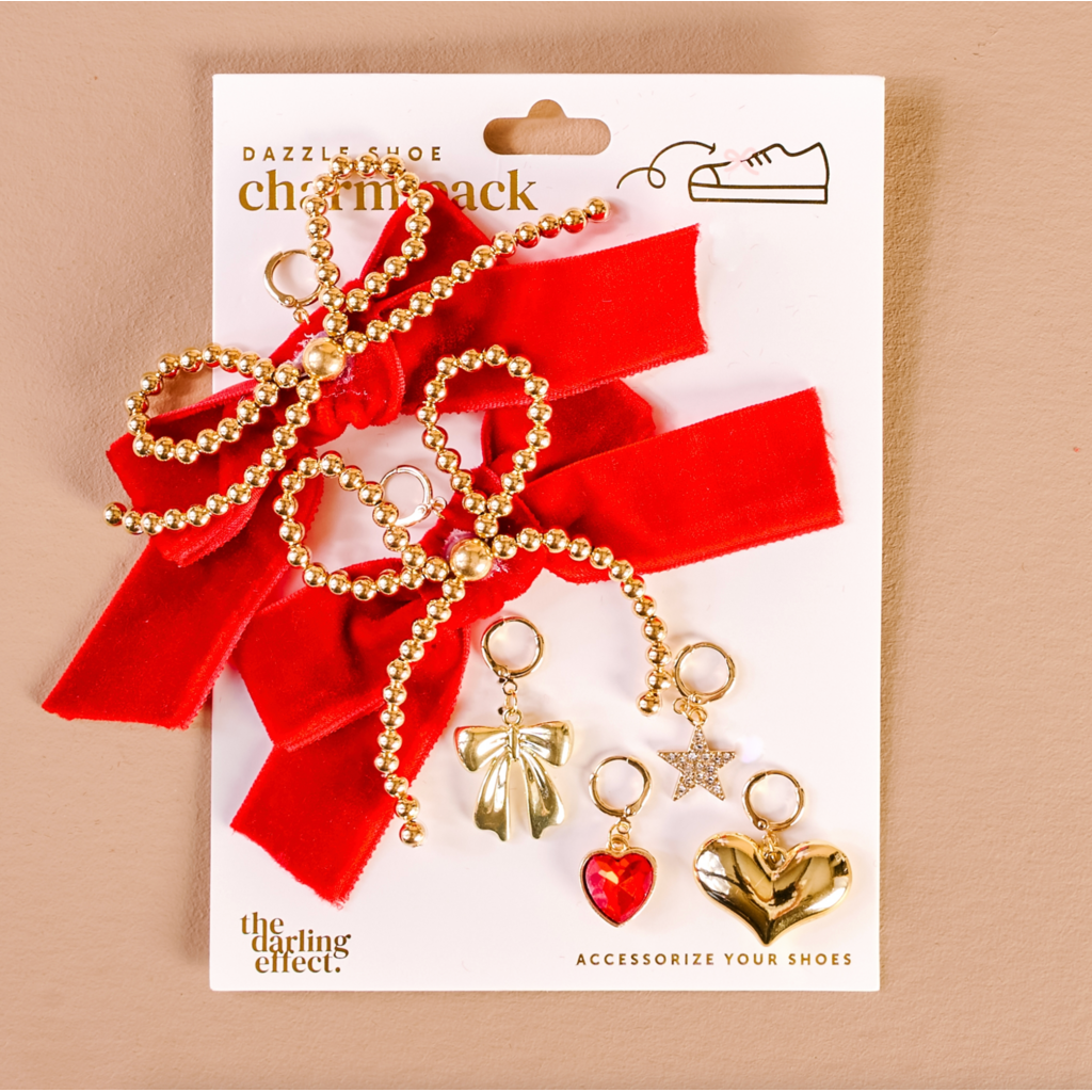 Tis The Season Dazzle Shoe Charm Pack