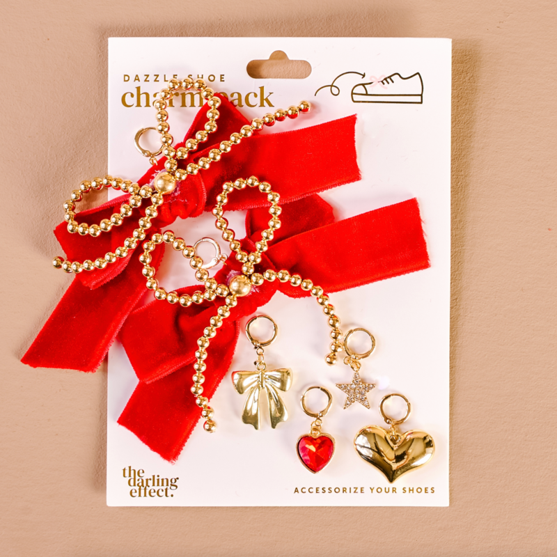 Tis The Season Dazzle Shoe Charm Pack