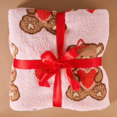 Teddy Bear Hugs Cozy Dreams Luxe Blanket