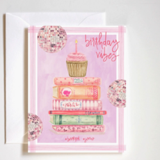 Birthday Vibes Book Lover Card