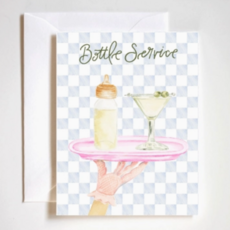 Bottle Service New Baby New Mom Card