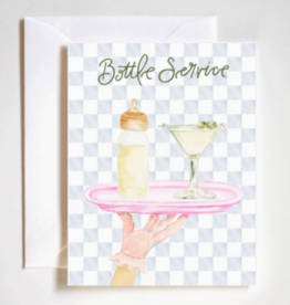 Bottle Service New Baby New Mom Card