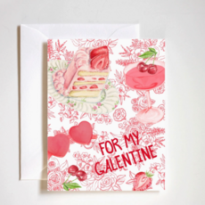 For My Galentine Valentines Day Love Cards