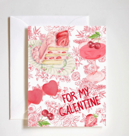 For My Galentine Valentines Day Love Cards