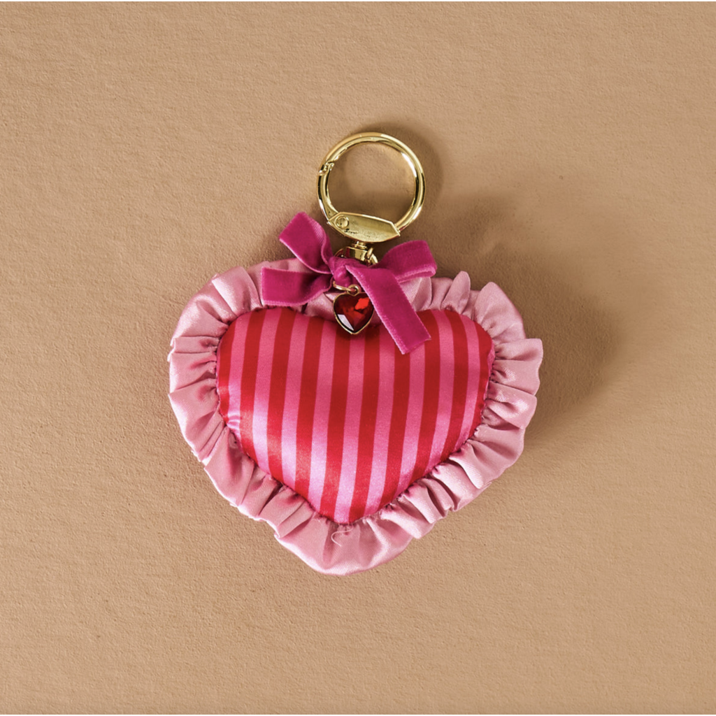 Heartthrob Puffy Heart Bag Charm