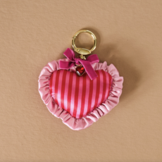 Heartthrob Puffy Heart Bag Charm