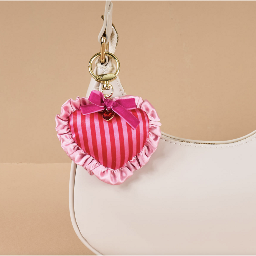 Heartthrob Puffy Heart Bag Charm