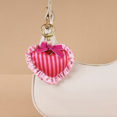 Heartthrob Puffy Heart Bag Charm