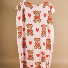 Teddy Bear Hugs Cozy Dreams Luxe Blanket