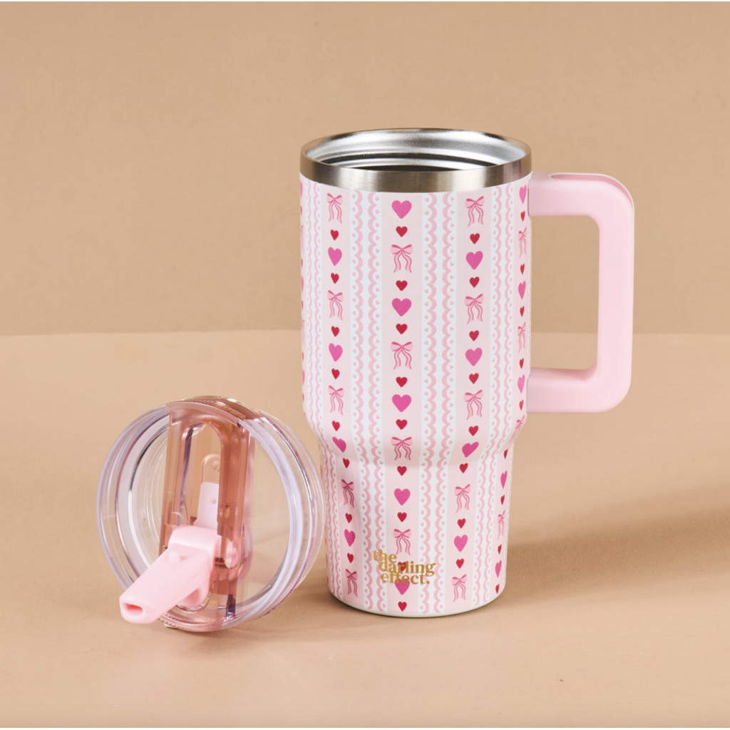 Oh So Lovely Flip Straw Tumbler 20oz