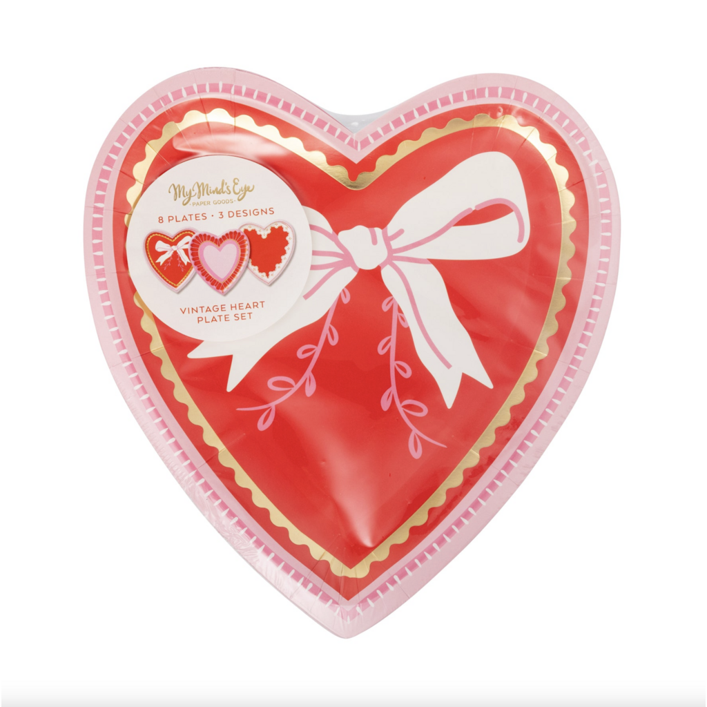 Vintage Heart Shaped Set -9"