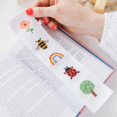 Nature Rainbow Cross Stitch Bookmark Kit