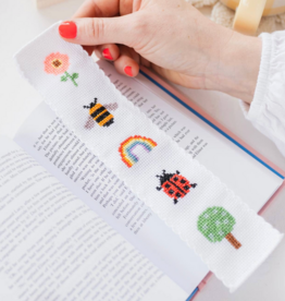 Nature Rainbow Cross Stitch Bookmark Kit