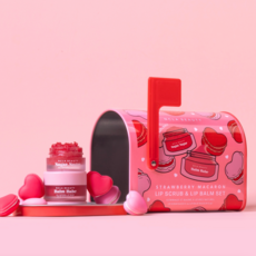 Strawberry Macaron Valentine's Day Lip