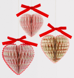 Meri Meri Honeycomb Heart X Liberty Paper