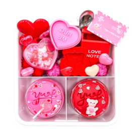 Valentine's Day Cookies Sensory Dough Bag