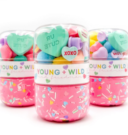 Pastel Hearts Grab & Go Dough Jar