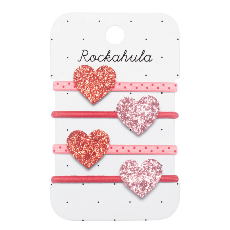 Love Heart Glitter Ponies