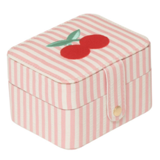 Stripe Cherry Jewelry Box