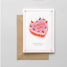 Birthday Babe Cake - Birthday Card