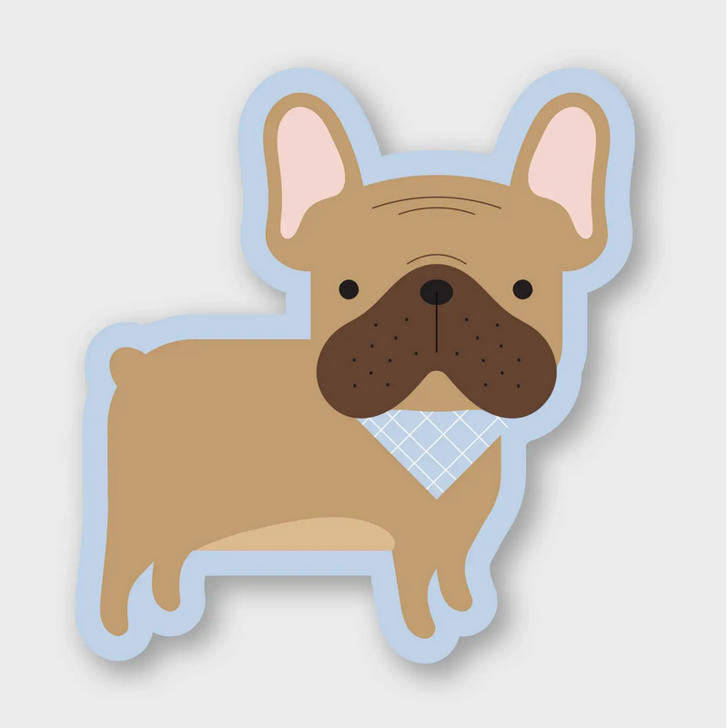 Frenchie Vinyl Sticker