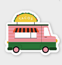 Taco Truck Vinyl Sticker