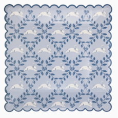 Diamond Bunny Pattern Plate