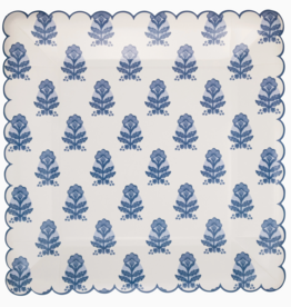 Blue Flower Block Print Plates