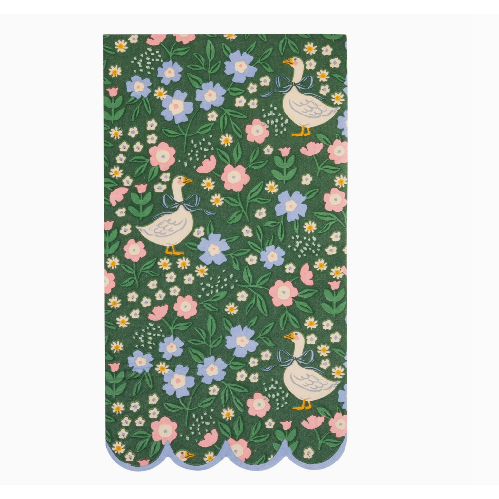 Goose Pattern Dinner Napkin