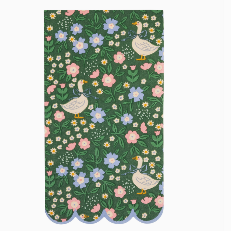 Goose Pattern Dinner Napkin