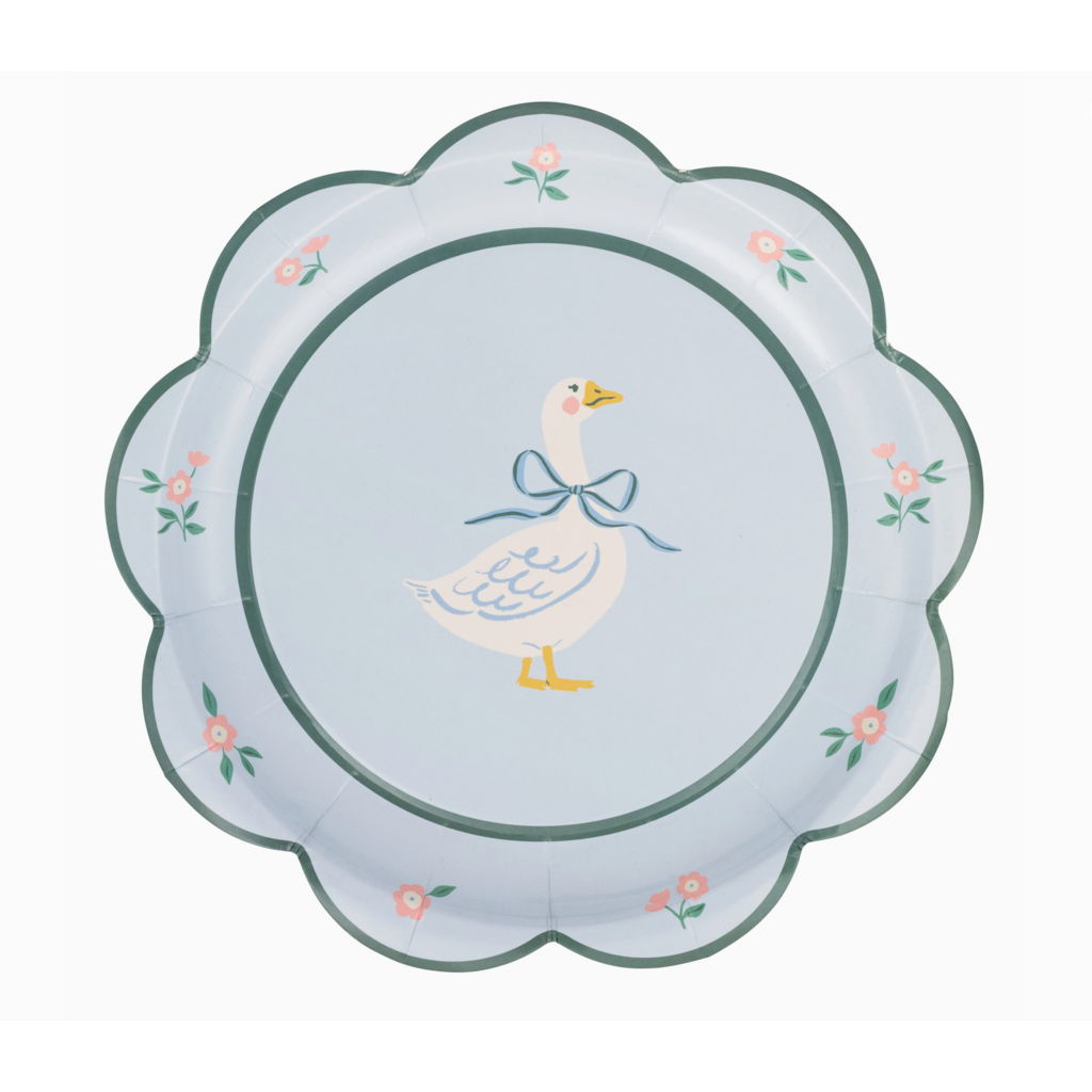Goose Plate 8"