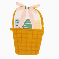 Easter Basket Napkin
