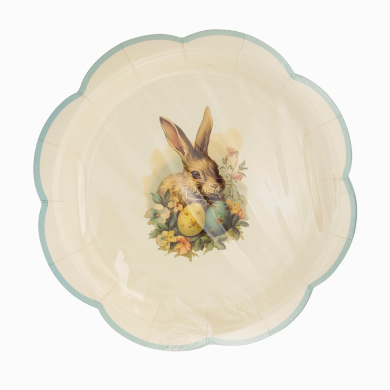 Vintage Easter Paper Plate